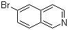 structure of CAS# 34784-05-9, 6-溴异喹啉