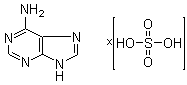 CAS 登录号：34791-69-0, 1H-嘌呤-6-胺硫酸盐