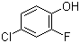 CAS # 348-62-9, 4-Chloro-2-fluorophenol, 2-Fluoro-4-chlorophenol