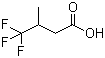 structure of CAS# 348-75-4, 3-Trifluoromethylbutyric acid