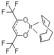 CAS # 34801-95-1, (1,5-Cyclooctadiene)(hexafluoroacetylacetonato)iridium(I)
