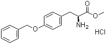 structure of CAS# 34805-17-9, O-苄基-L-酪氨酸甲酯盐酸盐