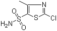 structure of CAS# 348086-67-9, 2-Chloro-4-methylthiazole-5-sulfonamide
