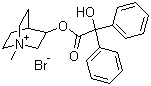 structure of CAS# 3485-62-9, Clidinium bromide