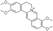structure of CAS# 3486-67-7, Palmatine