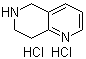 structure of CAS# 348623-30-3, 5,6,7,8-Tetrahydro[1,6]naphthyridine dihydrochloride