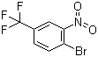structure of CAS# 349-03-1, 4-Bromo-3-nitrobenzotrifluoride