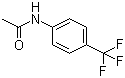 CAS # 349-97-3, 4'-(Trifluoromethyl)acetanilide, p-(Trifluoromethyl)acetanilide, alpha,alpha,alpha-Trifluoro-p-acetotoluidide