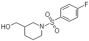 CAS # 349402-83-1, 1-[(4-Fluorophenyl)sulfonyl]-3-piperidinemethanol