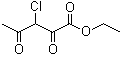 structure of CAS# 34959-81-4, 3-氯-2,4-二氧代戊酸乙酯