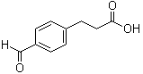 structure of CAS# 34961-64-3, 4-甲酰基苯丙酸