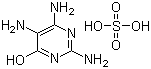 structure of CAS# 35011-47-3, 2,4,5-三氨基-6-羟基嘧啶硫酸盐
