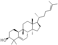 Cucurbitadienol molecular structure (CAS 35012-08-9)