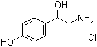 CAS # 35085-65-5, 2-(1-Aminoethyl)-4-hydroxybenzyl alcohol hydrochloride, [1-Hydroxy-1-(4-hydroxyphenyl)propan-2-yl]azanium chloride