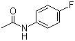 structure of CAS# 351-83-7, 4-Fluoroacetanilide