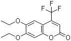 CAS 登录号：351002-66-9, 6,7-乙氧基-4-(三氟甲基)香豆素