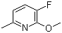 structure of CAS# 351410-62-3, 3-氟-2-甲氧基-6-甲基吡啶