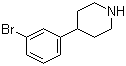 structure of CAS# 351534-36-6, 4-(3-Bromophenyl)piperidine