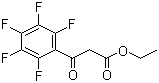 CAS # 3516-87-8, Ethyl (pentafluorobenzoyl)acetate, 3-Oxo-3-pentafluorophenylpropionic acid ethyl ester