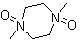 CAS # 35190-65-9, 1,4-Dimethylpiperazine 1,4-dioxide, N,N-dimethylpiperazine dioxide, N,N'-Dimethyldioxidopiperazine, NSC 367800