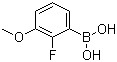 structure of CAS# 352303-67-4, 2-Fluoro-3-methoxybenzeneboronic acid