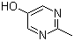 CAS # 35231-56-2, 5-Hydroxy-2-methylpyrimidine, 2-Methyl-5-hydroxypyrimidine, 2-Methylpyrimidin-5-ol