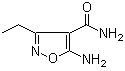 CAS # 35261-07-5, 5-Amino-3-ethyl-4-isoxazolecarboxamide