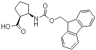CAS # 352707-76-7, (1R,2S)-rel-2-[[(9H-Fluoren-9-ylmethoxy)carbonyl]amino]cyclopentanecarboxylic acid