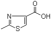 CAS # 35272-15-2, 2-Methyl-1,3-thiazole-4-carboxylic acid