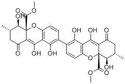 structure of CAS# 35287-69-5, Secalonic acid D