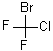 structure of CAS# 353-59-3, Bromochlorodifluoromethane