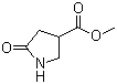 structure of CAS# 35309-35-4, Methyl 5-oxopyrrolidine-3-carboxylate