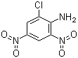 CAS 登录号：3531-19-9, 6-氯-2,4-二硝基苯胺, 2-氯-4,6-二硝基苯胺