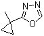 CAS 登录号：353238-51-4, 2-(1-甲基环丙基)-1,3,4-恶二唑