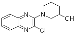CAS 登录号：353257-75-7, 1-(3-氯-2-喹喔啉基)-3-哌啶醇