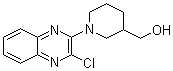 CAS # 353257-83-7, 1-(3-Chloro-2-quinoxalinyl)-3-piperidinemethanol