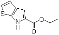 structure of CAS# 35357-56-3, Ethyl 6H-thieno[2,3-b]pyrrole-5-carboxylate