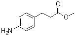 CAS # 35418-07-6, 4-Aminobenzenepropanoic acid methyl ester, Methyl p-aminophenylpropanoate, Methyl beta-(4-aminophenyl)propionate