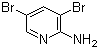 structure of CAS# 35486-42-1, 2-氨基-3,5-二溴吡啶