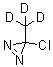 CAS # 35496-73-2, 3-Chloro-3-(methyl-d<sub>3</sub>)-3H-diazirine