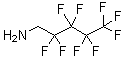 structure of CAS# 355-27-1, 2,2,3,3,4,4,5,5,5-Nonafluoropentylamine
