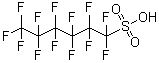 CAS # 355-46-4, Tridecafluorohexanesulfonic acid, Perfluorohexanesulfonic acid