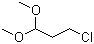3-Chloro-1,1-dimethoxypropane molecular structure (CAS 35502-06-8)