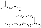 CAS # 35590-41-1, 7-Methoxy-5-prenyloxycoumarin, 5-Isopentenyloxy-7-methoxycoumarin, 5-Prenyloxy-7-methoxycoumarin