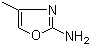 structure of CAS# 35629-70-0, 2-Amino-4-methyloxazole