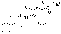 structure of CAS# 3564-14-5, Mordant Black 3