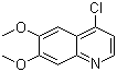 CAS # 35654-56-9, 6,7-Dimethoxy-4-chloroquinoline, 4-Chloro-6,7-dimethoxyquinoline