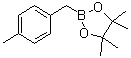 structure of CAS# 356570-52-0, 4-甲基苄基硼酸频哪醇酯