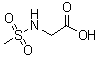 structure of CAS# 35688-18-7, N-(甲基磺酰基)甘氨酸