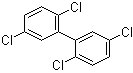 2,2',5,5'-Tetrachloro-1,1'-biphenyl molecular structure (CAS 35693-99-3)